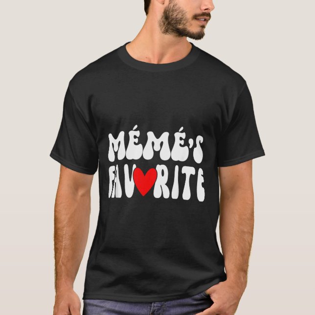 MÉmÉ’s Favorite Funny Grandparent Granhild Humor  T-Shirt (Front)