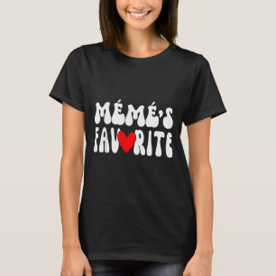 MÉmÉ’s Favorite Funny Grandparent Granhild Humor  T-Shirt