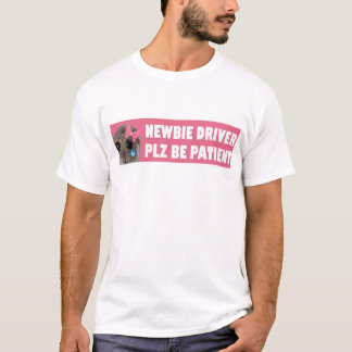 Meme Sad Hamster Newbie Driver Plz Be Patient T-Shirt