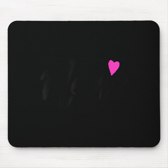 Meme With Nk Heart Grandmother Gift  Mouse Mat (Front)