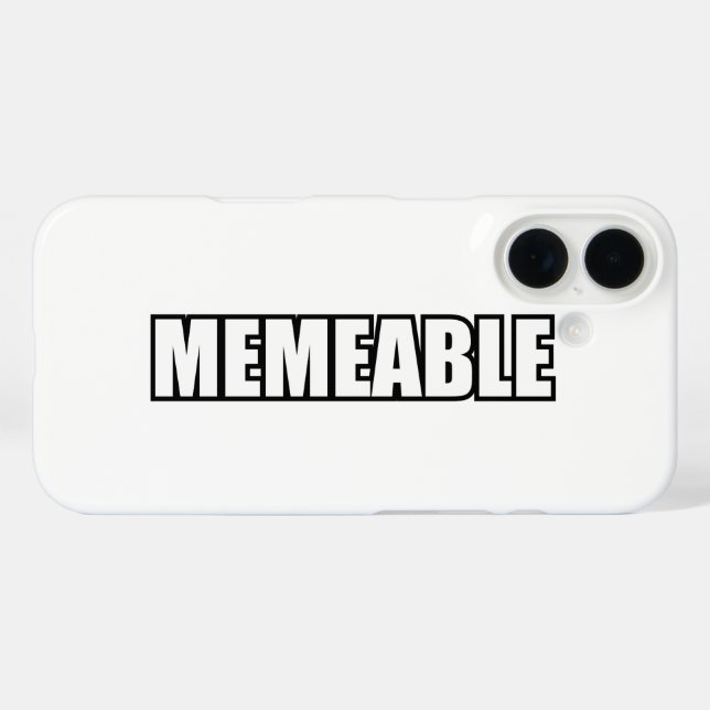 MEMEABLE Case-Mate iPhone CASE (Back (Horizontal))