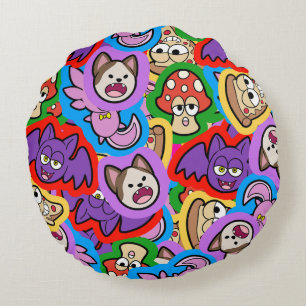 Memefetti Mix 2023 Round Cushion