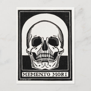 Memento mori (1916) by Julie de Graag (1877-1924 Postcard