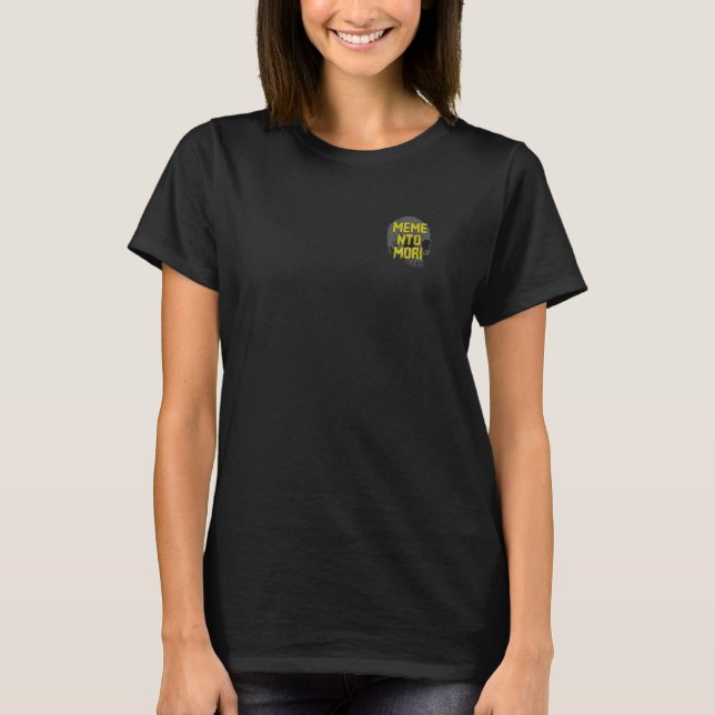 Memento Mori Broken Word T-Shirt (Front)