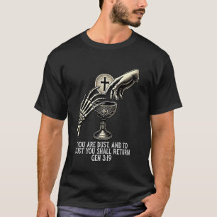 Memento Mori Catholic Eucharist Traditional Latin  T-Shirt
