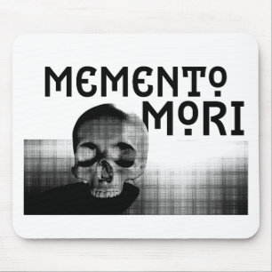 Memento Mori Design Mouse Mat