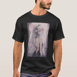 Memento Mori - Ilustración Ciberpunk Gótica T-Shirt