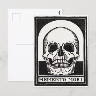 Memento Mori Julie de Graag Postcard