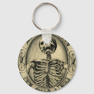 Memento Mori Key Ring