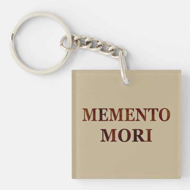 Memento mori key ring (Front)