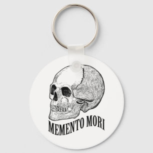 Memento mori key ring
