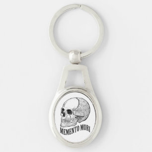 Memento mori key ring