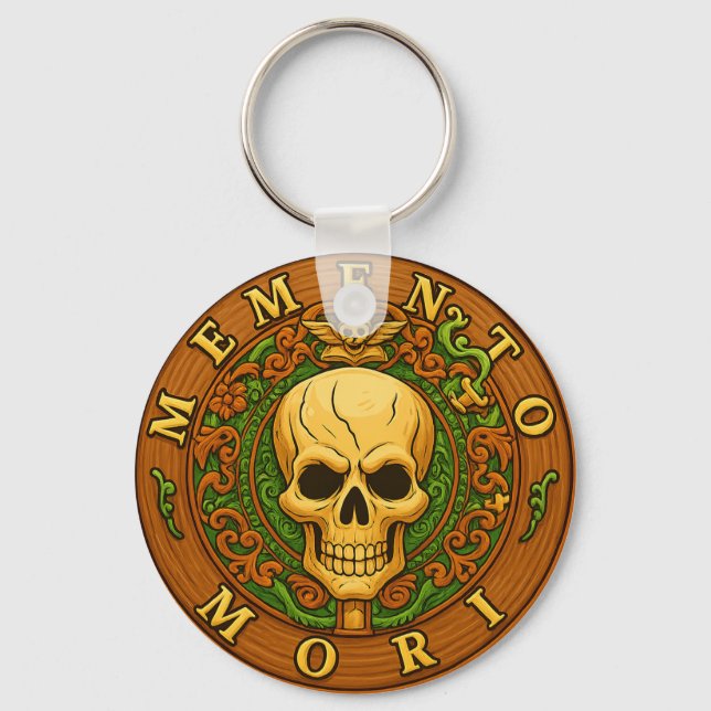Memento Mori Keychain by Phil Elmore (Front)
