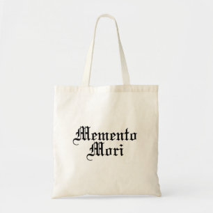 Memento Mori - Latin Phrase Tote Bag