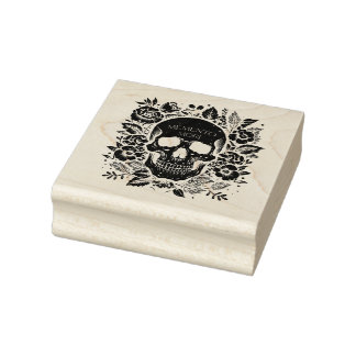 Memento Mori - latin Rubber Stamp