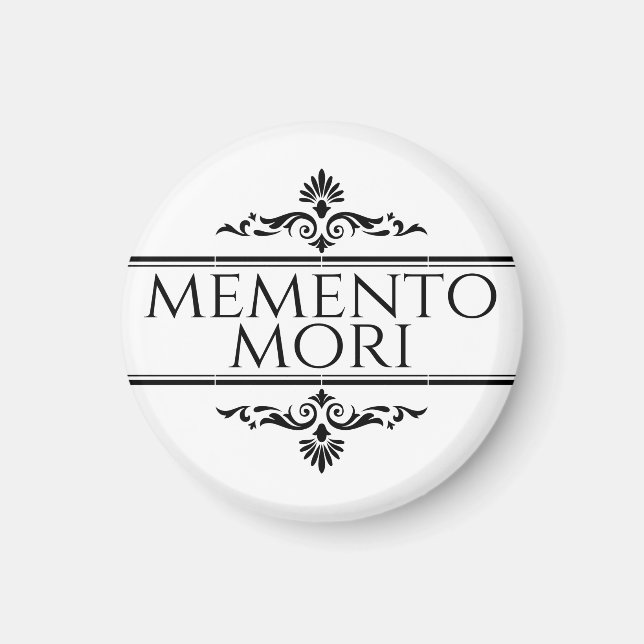 Memento Mori Magnet (Front)