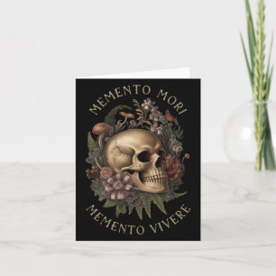 Memento Mori Memento Vivere _ Philosophy &amp; Lat Card