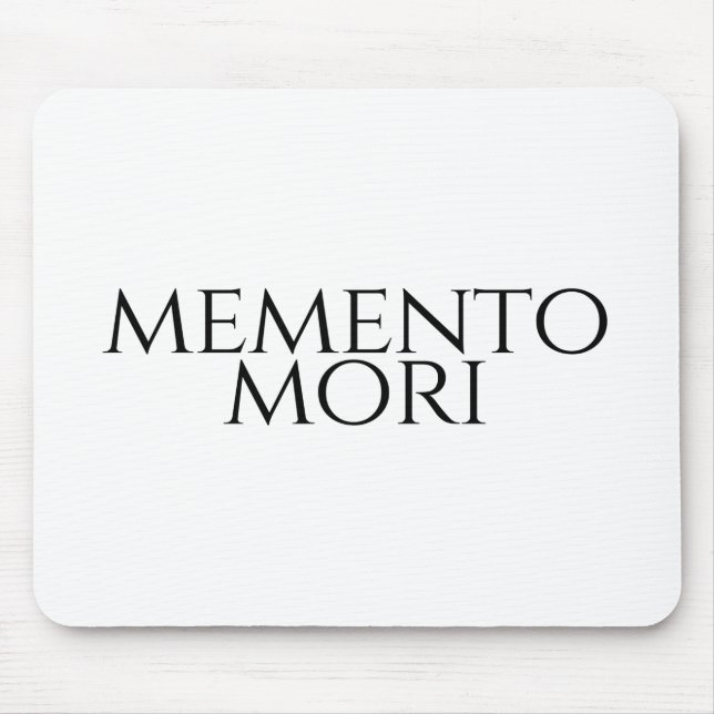 Memento Mori Mouse Mat (Front)