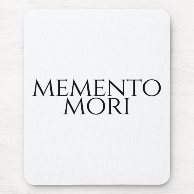 Memento Mori Mouse Mat (Front)