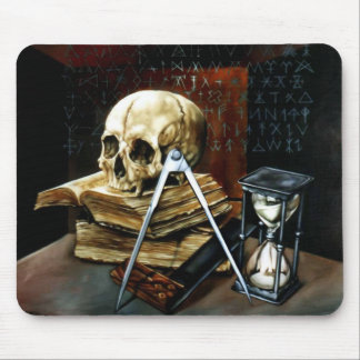 Memento mori mouse mat
