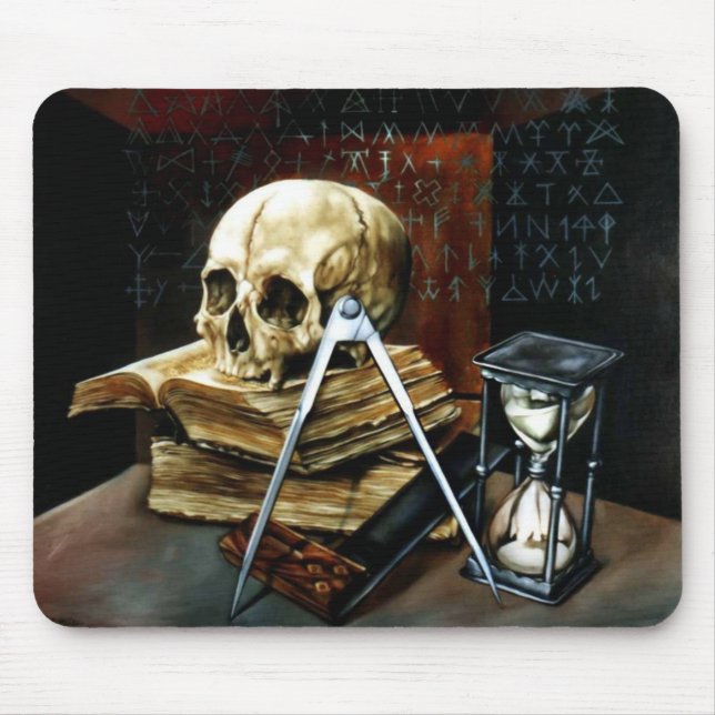 Memento mori mouse mat (Front)