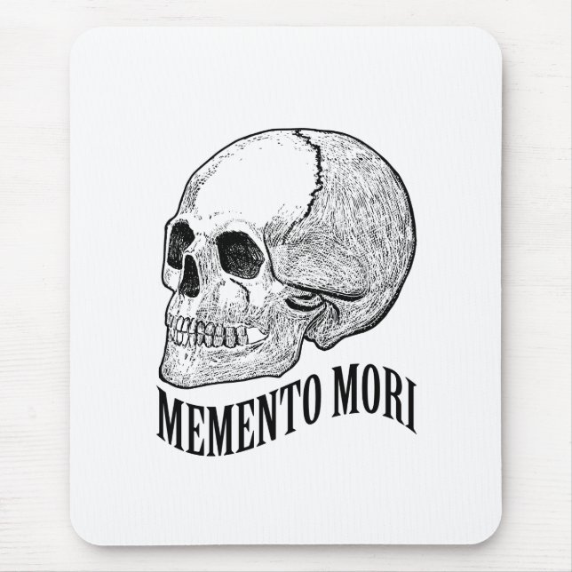 Memento mori mouse mat (Front)