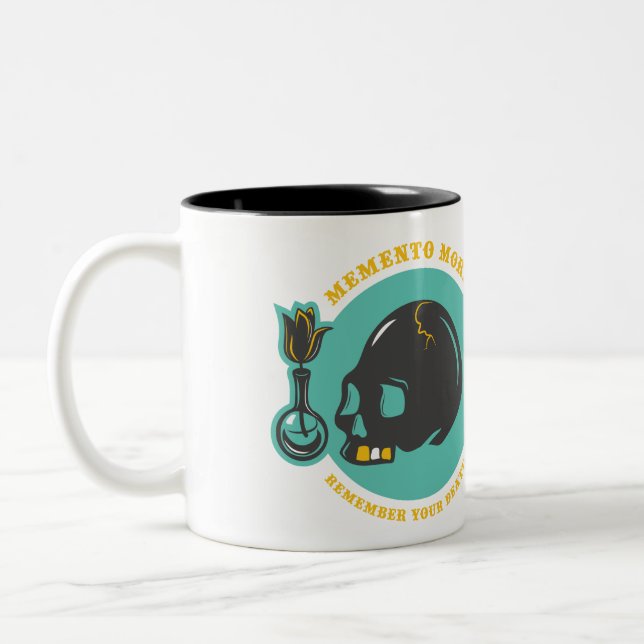 Memento Mori Mug (Left)
