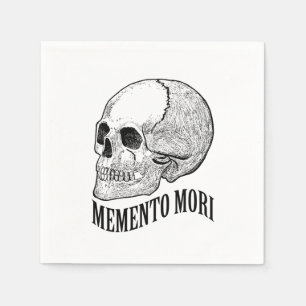 Memento mori napkin