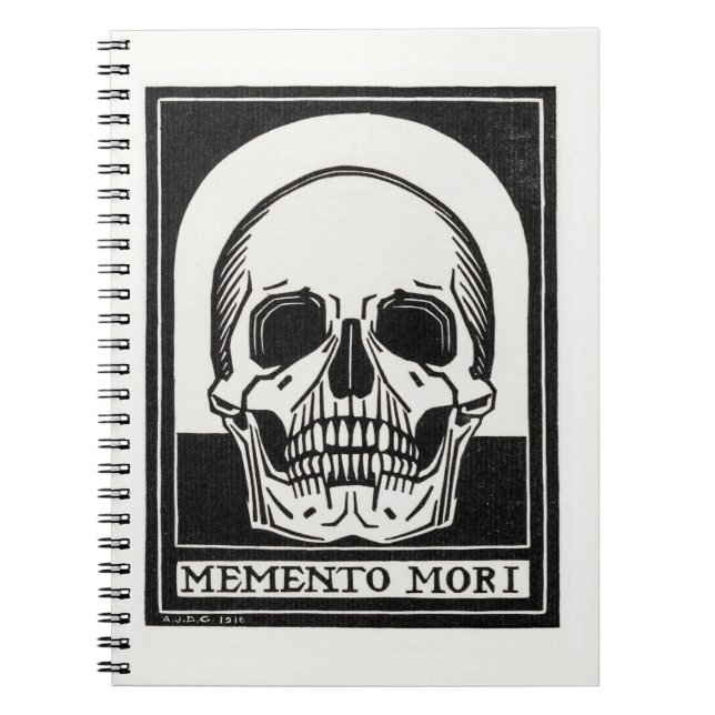 Memento Mori Notebook (Front)