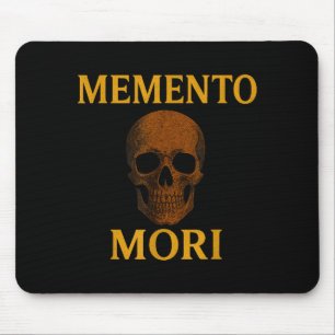 Memento Mori Philosophy Stoicism Quote Mouse Mat