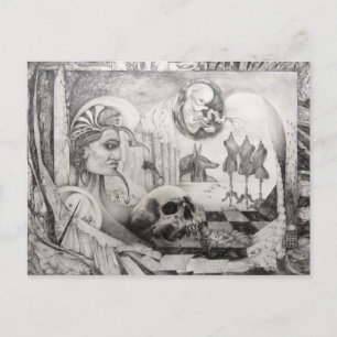 MEMENTO MORI POSTCARD