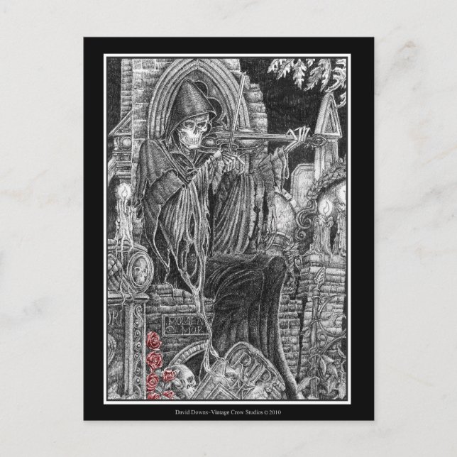 Memento Mori Postcard (Front)