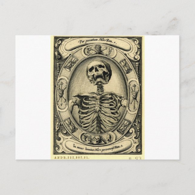 Memento Mori Postcard (Front)