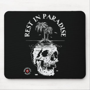 Memento Mori Shirt - Rest In Paradise - Latin Tatt Mouse Mat