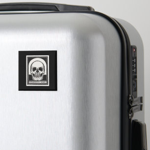 Memento Mori Skull Art Magnet