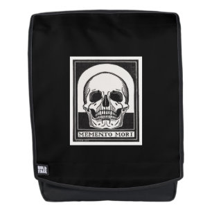 Memento Mori Skull Backpack