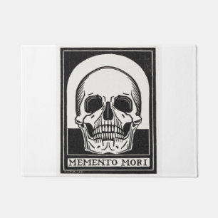 Memento Mori - Skull - Julie De Graag Doormat