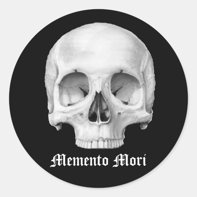 Memento mori Stickers (Front)