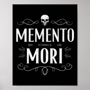 Memento Mori Stoic Mortality Stoicism Philosophy Q Poster
