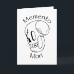 Memento Mori Stoic Philosophy Card<br><div class="desc">A great design with the stoic saying Memento Mori for all stoics among us.</div>