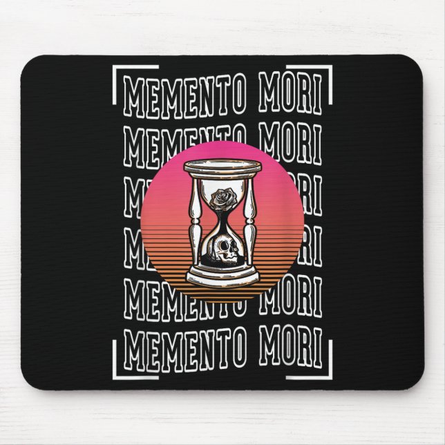 Memento Mori Stoicism Philosophy Stoic Ancient Phi Mouse Mat (Front)