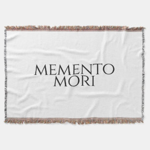 Memento Mori Throw Blanket