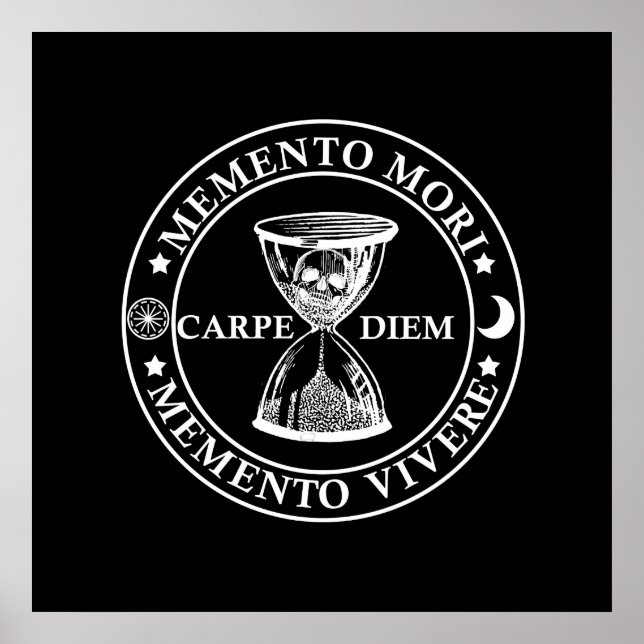 memento mori vivere poster (Front)