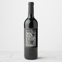 Memento Mori Wine Bottle