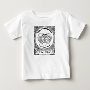 Memento Vivere   Vintage Angel Bond Art Baby T-Shirt