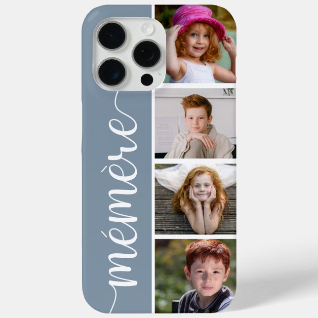 Mémère 4 Photo Case-Mate iPhone Case (Back)