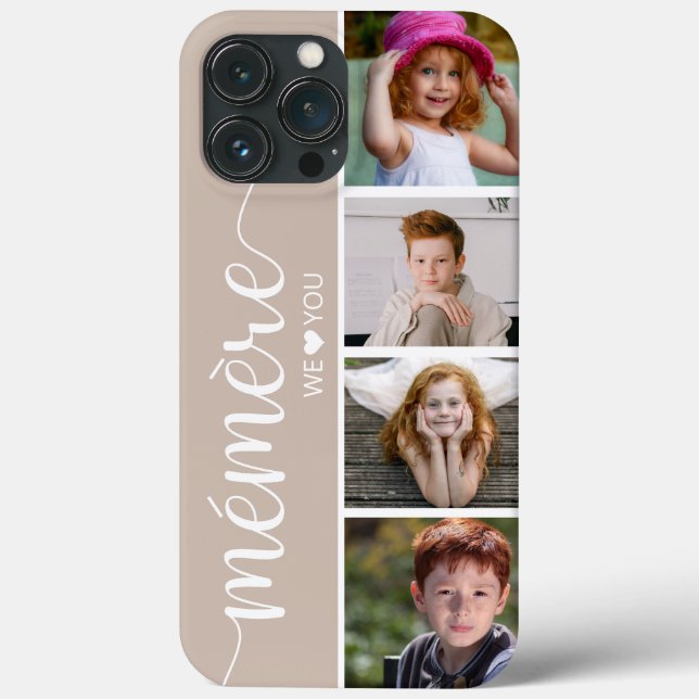 Mémère 4 Photo Case-Mate iPhone Case (Back)