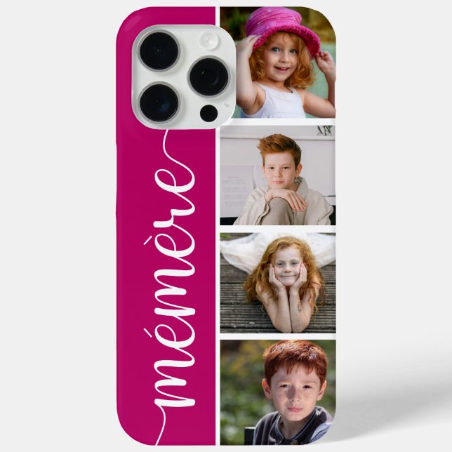 Mémère 4 Photo Case-Mate iPhone Case (Back)