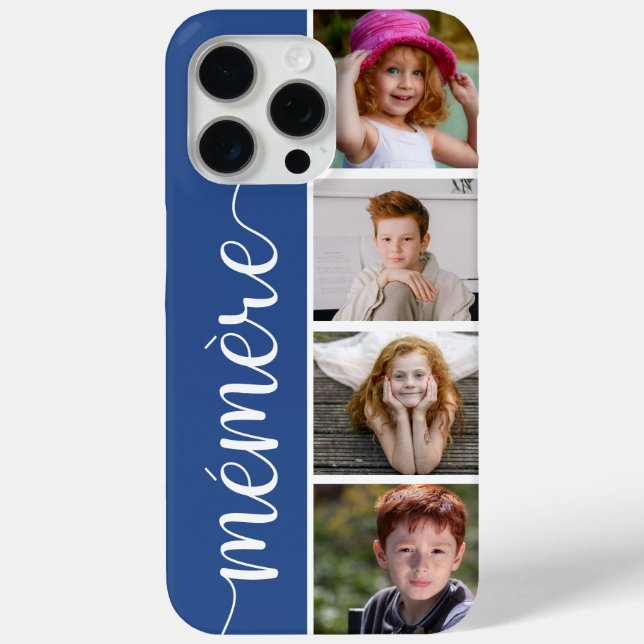 Mémère 4 Photo Case-Mate iPhone Case (Back)