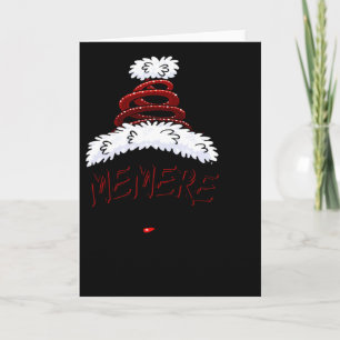 Memere Claus Xmas Happy New Santa Claus Merry Chri Card